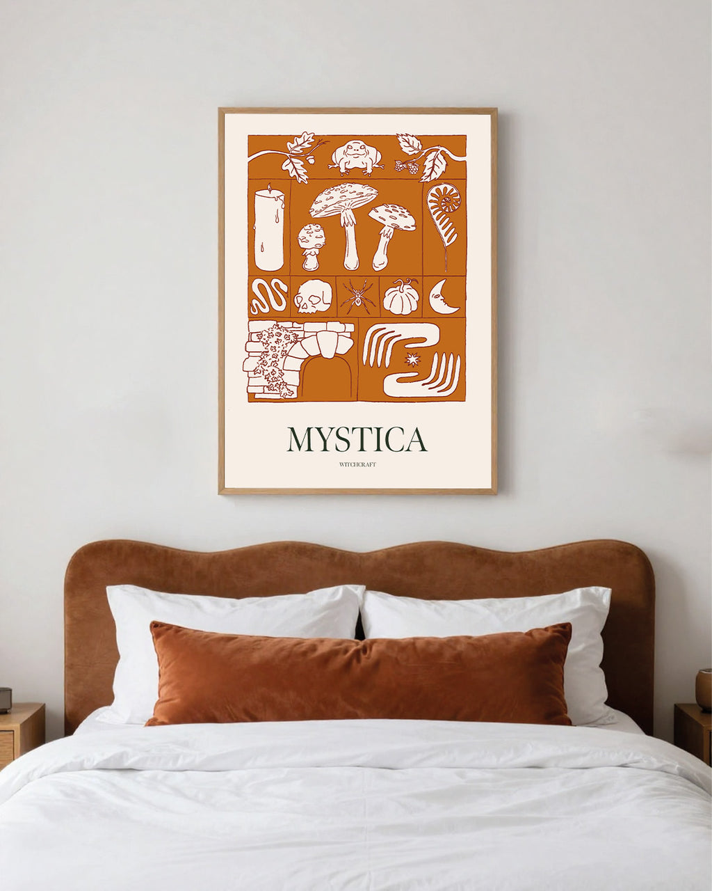 Affiche Mystica orange