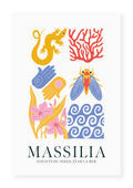 Affiche MASSILIA /Marseille - Enfants du soleil et de la mer RJB