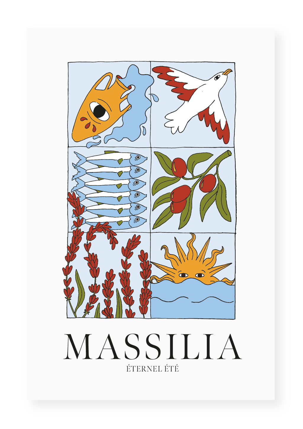 Affiche MASSILIA Éternel Été