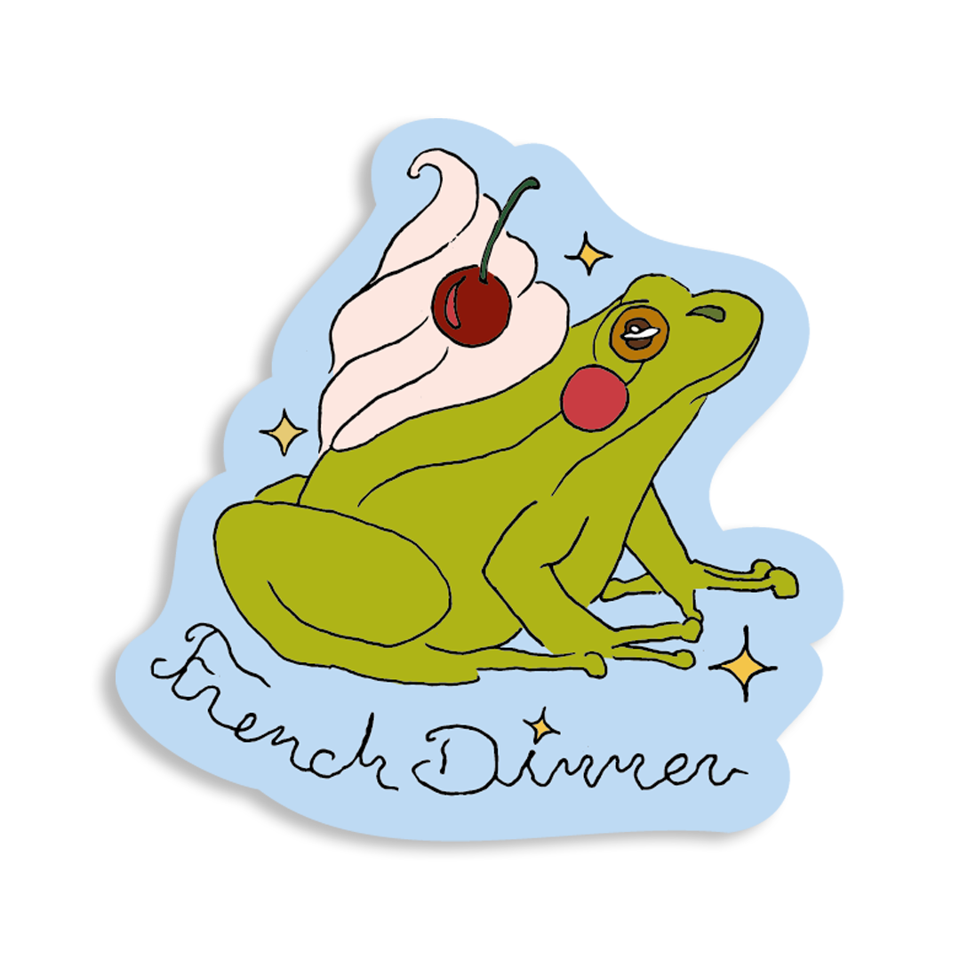 Sticker French dinner