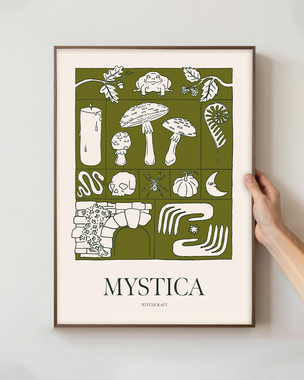 Affiche Mystica orange