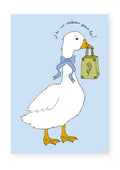 Carte postale Oie